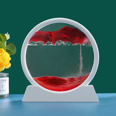 3D Moving Sand Art Hourglass for Home Decor Gift