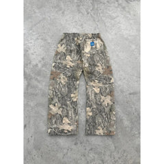 Unisex Camouflage Retro Hip-Hop Hoodie