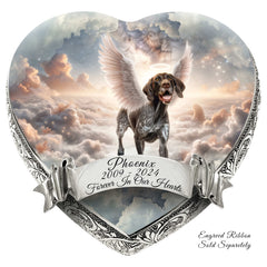German Shorthaired Pointer Dog Urn - Heavenly Horizon Urn for Dog Ashes